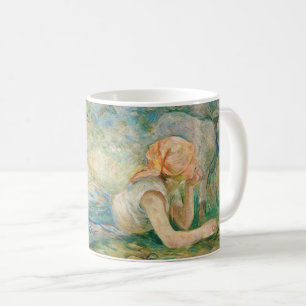 Berthe Morisot – 羊飼いの女性が休息 コーヒーマグカップ