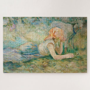 Berthe Morisot – 羊飼いの女性が休息 ジグソーパズル