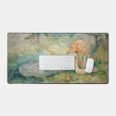 Berthe Morisot – 羊飼いの女性が休息 デスクマット (キーボード&マウス)