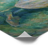 Berthe Morisot – 羊飼いの女性が休息 ポスター (角)