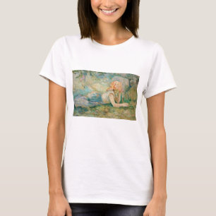Berthe Morisot – 羊飼いの女性が休息 Tシャツ