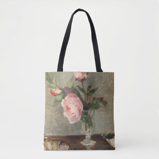 Berthe Morisot, Aesthetic peonies painting  トートバッグ (正面)