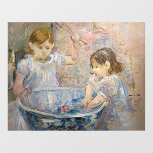 Berthe Morisot - Children at the Basin ウィンドウサイン (シート)