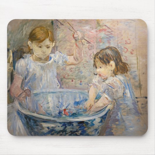 Berthe Morisot - Children at the Basin マウスパッド (正面)