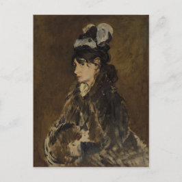 Berthe Morisot - Edouard Manet, Oil Painting ポストカード