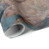 Berthe Morisot - Eugene Manetと彼の娘 ラッピングペーパー (ロールコーナー)