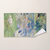 Berthe Morisot - Geseとボートに乗った女の子 バスタオルセット (ハンドタオル)