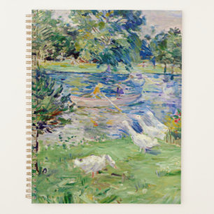 Berthe Morisot - Geseとボートに乗った女の子 プランナー手帳