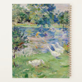 Berthe Morisot - Geseとボートに乗った女の子 プランナー手帳 (裏面)