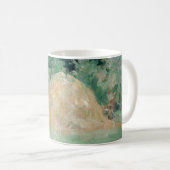 Berthe Morisot - Haystacks at Bougival コーヒーマグカップ (正面右)