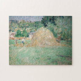 Berthe Morisot - Haystacks at Bougival ジグソーパズル