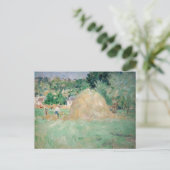 Berthe Morisot - Haystacks at Bougival ポストカード (スタンド正面)