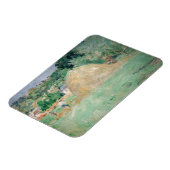 Berthe Morisot - Haystacks at Bougival マグネット (左側)