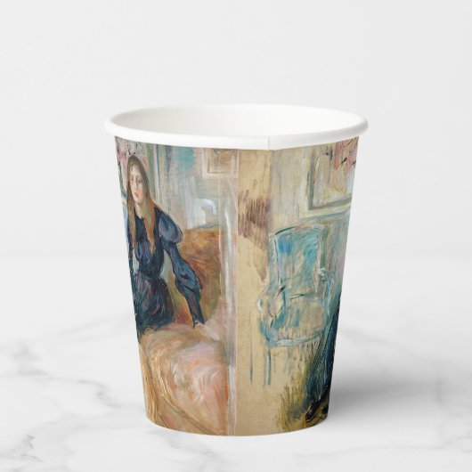 Berthe Morisot - JulieとGreyhound Laerte 紙コップ (右)