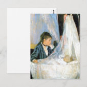 Berthe Morisot Le berceau The Cradle 1872 Technqu ポストカード (正面/裏面)