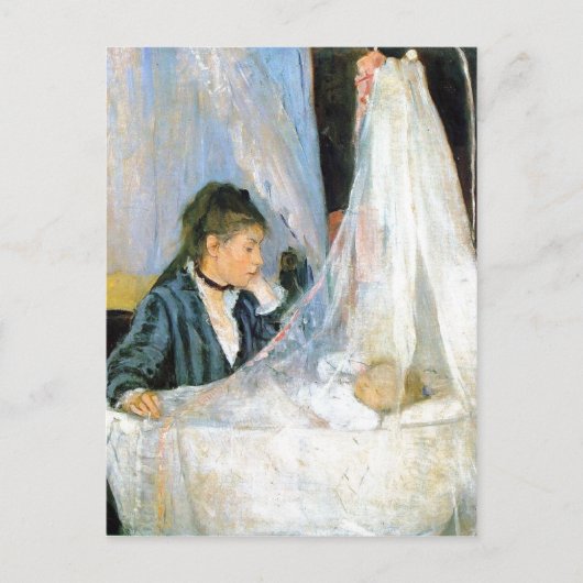 Berthe Morisot Le berceau The Cradle 1872 Technqu ポストカード (正面)