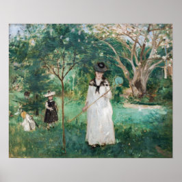 Berthe Morisot - The Butterfly Hunt ポスター