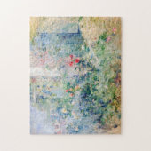 Berthe Morisot - The Garden at Bougival ジグソーパズル (縦)