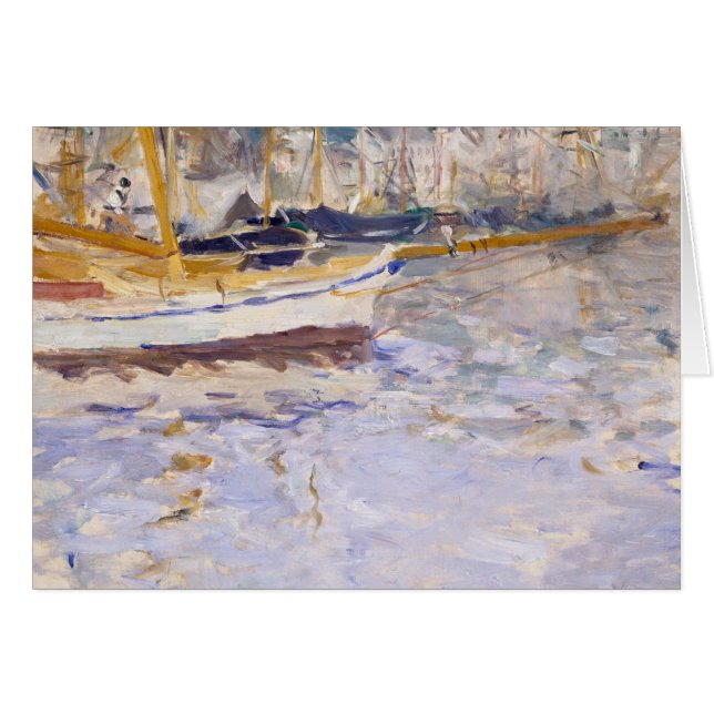 Berthe Morisot - The Port of Nice (正面横)