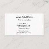 Berthe Morisot - Woman at Her Toilette - QR Code 名刺 (裏面)