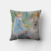 Berthe Morisot - Young Girls at the Window クッション (裏面)