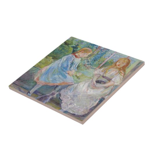 Berthe Morisot - Young Girls at the Window タイル (側面)