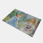 Berthe Morisot - Young Girls at the Window ドアマット (アングル)