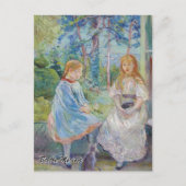 Berthe Morisot - Young Girls at the Window ポストカード (正面)