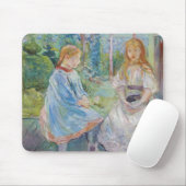 Berthe Morisot - Young Girls at the Window マウスパッド (マウス)
