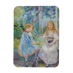 Berthe Morisot - Young Girls at the Window マグネット