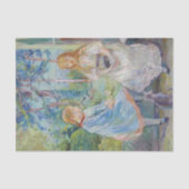 Berthe Morisot - Young Girls at the Window 薄葉紙 (正面)