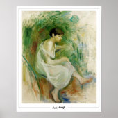 Berthe Morisot Zedign Art Poster #380 ポスター (正面)