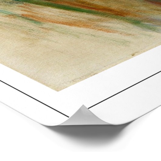 Berthe Morisot Zedign Art Poster #380 ポスター (角)