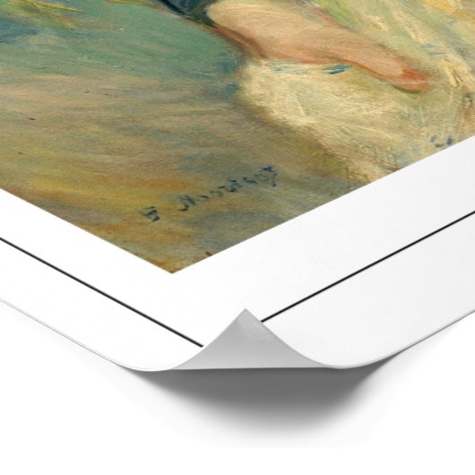 Berthe Morisot Zedign Art Poster #58 ポスター (角)