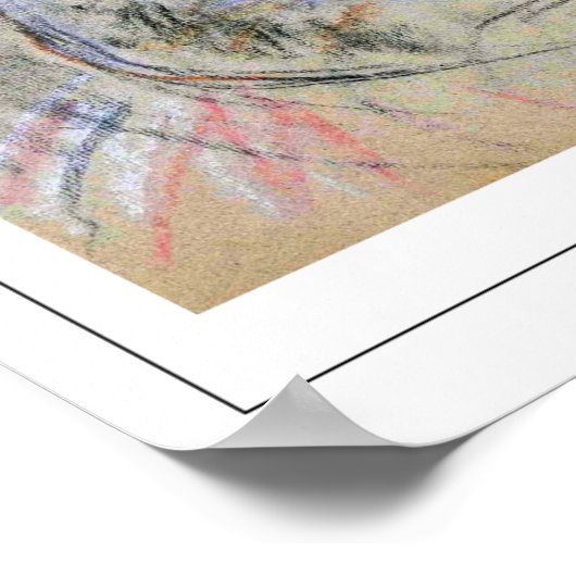 Berthe Morisot Zeding Art Poster #103 ポスター (角)