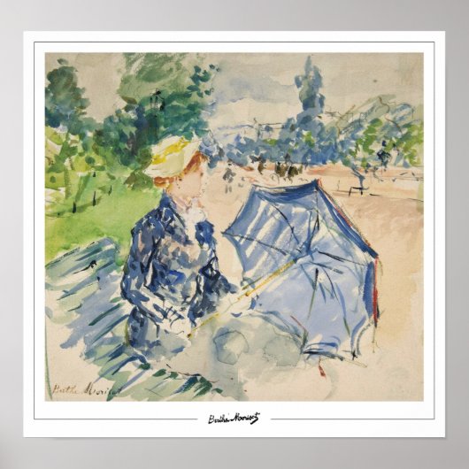 Berthe Morisot Zeding Art Poster #120 ポスター (正面)