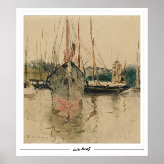 Berthe Morisot Zeding Art Poster #138 ポスター (正面)