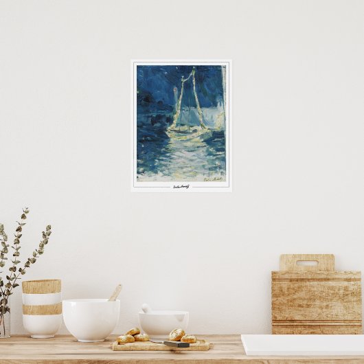 Berthe Morisot Zeding Art Poster #15 ポスター (キッチン)