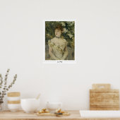 Berthe Morisot Zeding Art Poster #184 ポスター (キッチン)