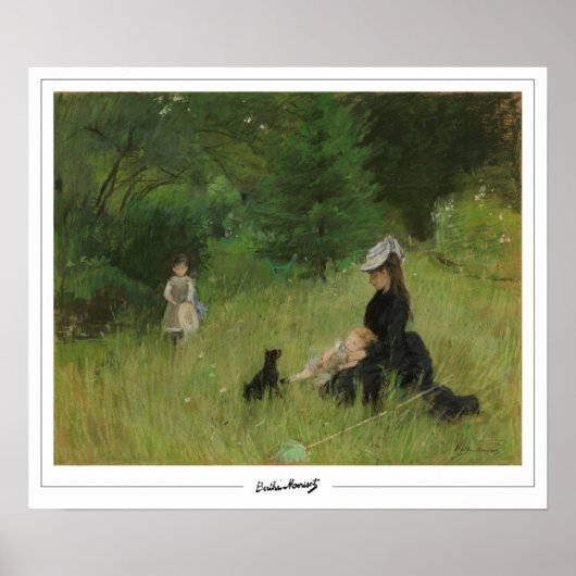 Berthe Morisot Zeding Art Poster #204 ポスター (正面)