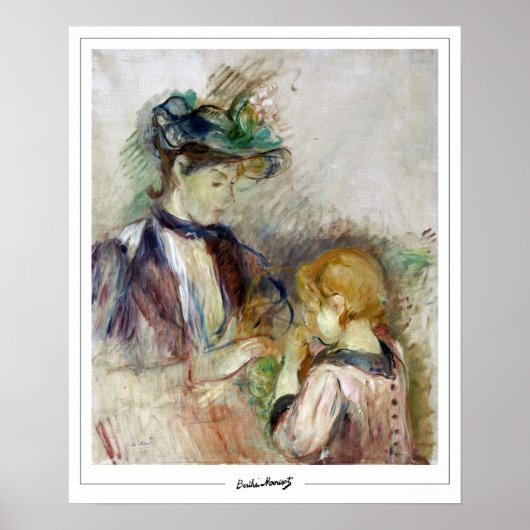 Berthe Morisot Zeding Art Poster #254 ポスター (正面)
