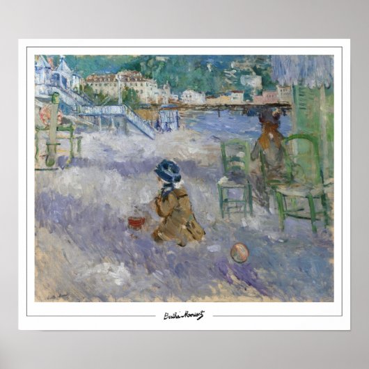 Berthe Morisot Zeding Art Poster #311 ポスター (正面)