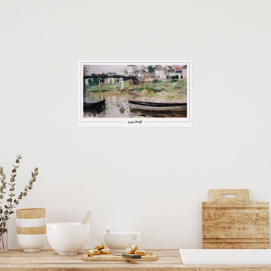 Berthe Morisot Zeding Art Poster #321 ポスター (キッチン)