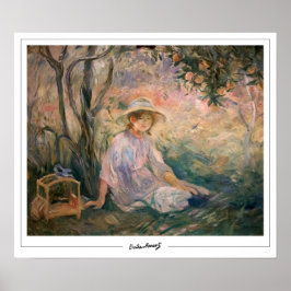 Berthe Morisot Zeding Art Poster #329 ポスター