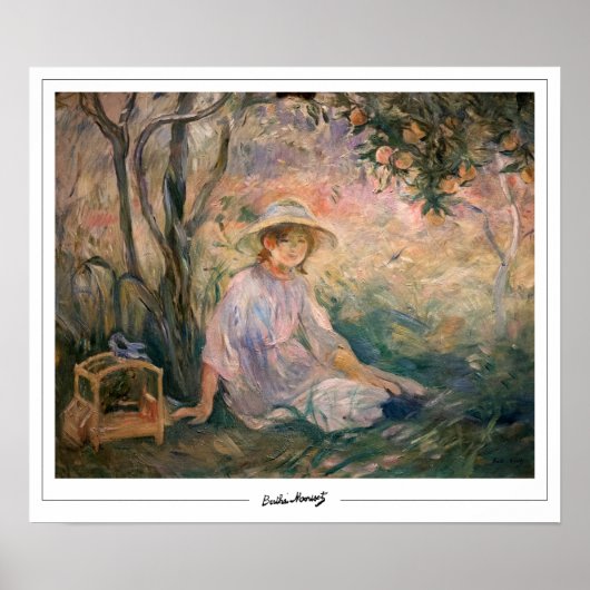 Berthe Morisot Zeding Art Poster #329 ポスター (正面)