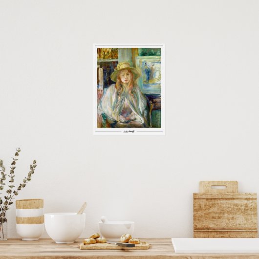 Berthe Morisot Zeding Art Poster #336 ポスター (キッチン)