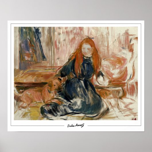 Berthe Morisot Zeding Art Poster #340 ポスター (正面)