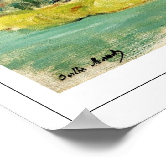 Berthe Morisot Zeding Art Poster #355 ポスター (角)