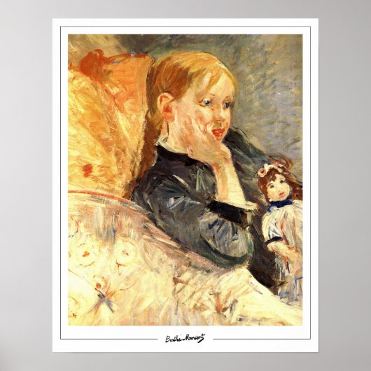 Berthe Morisot Zeding Art Poster #363 ポスター (正面)
