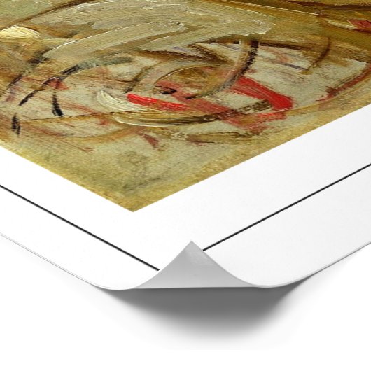 Berthe Morisot Zeding Art Poster #364 ポスター (角)